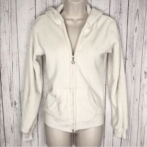 🆕 Soft & cozy white hooded sweatshirt